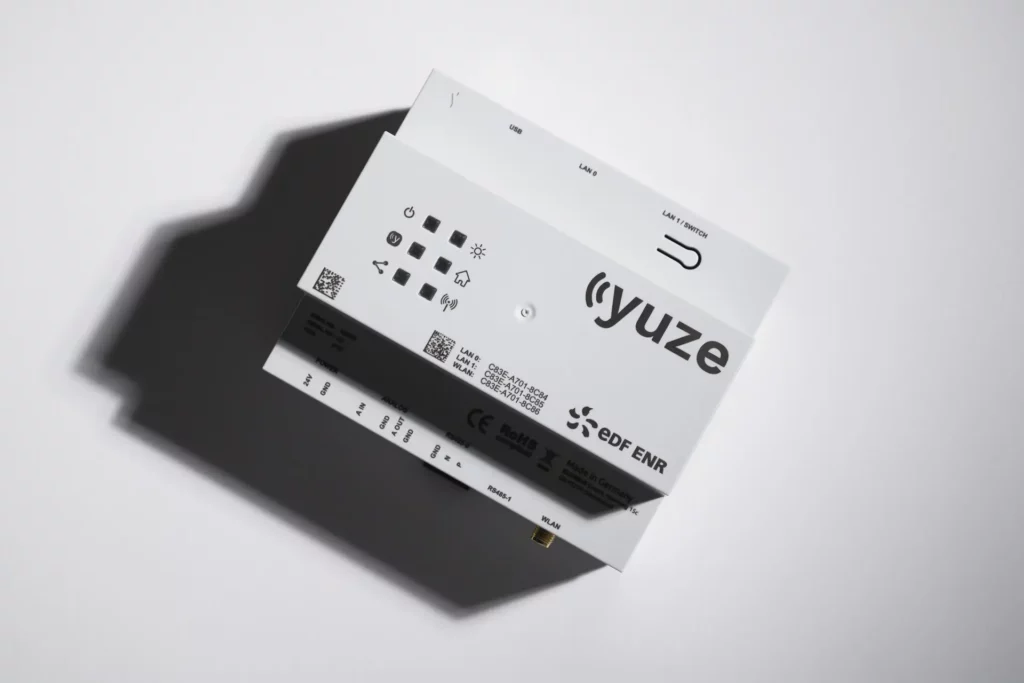 Yuze, dispositif connecté EDF ENR